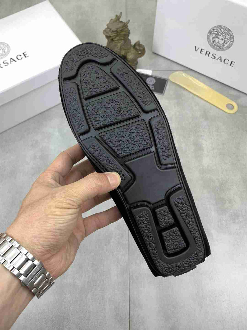 Mocassim Versace / Camurça