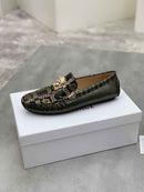 Mocassim Versace / Black/ Gold