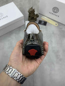 Mocassim Versace / Black/ Gold