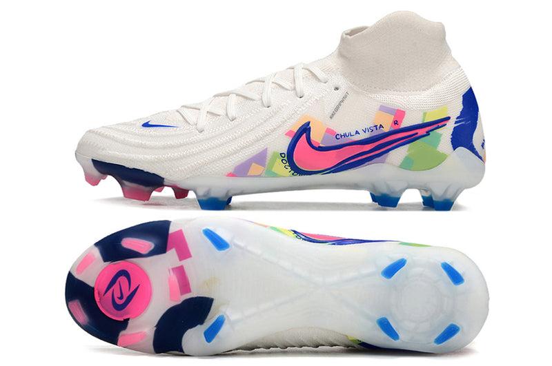 Chuteira Nike Phantom Luna Elite Campo / Branco Colorido