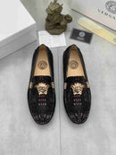Mocassim Versace / Black / Black
