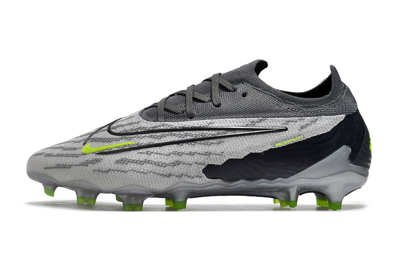 Chuteira de Campo NIKE Phantom GX Elite FG Cinza/Preto