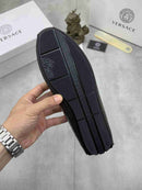 Mocassim Versace / Black/ Gold