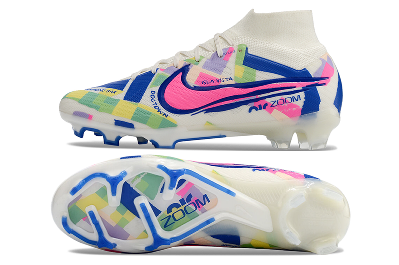 Chuteira Nike Air Zoom Mercurial Superfly 9 Elite Campo - Colors