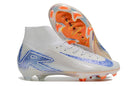 Chuteira Nike Air Zoom Mercurial Superfly 10 Elite Campo - Branco/Azul
