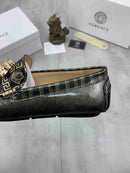 Mocassim Versace / Black/ Gold