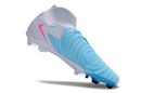 Chuteira Nike Phantom Luna Elite Campo / Branca Azul