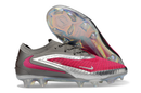 Chuteira Nike Phantom 6 Elite Low FG - Rosa e Prata Metálico