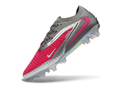 Chuteira Nike Phantom 6 Elite Low FG - Rosa e Prata Metálico