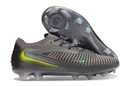 Chuteira Nike Phantom 6 Elite Low FG - Cinza, Laranja e Verde