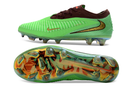 Chuteira Nike Phantom 6 Elite Low FG - Verde e Marrom