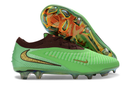 Chuteira Nike Phantom 6 Elite Low FG - Verde e Marrom