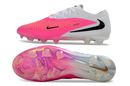 Chuteira Nike Phantom GX Elite FG - Rosa e Branca