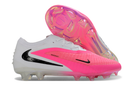Chuteira Nike Phantom GX Elite FG - Rosa e Branca