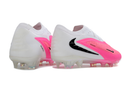 Chuteira Nike Phantom GX Elite FG - Rosa e Branca