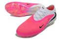 Chuteira Nike Phantom GX Elite FG - Rosa e Branca