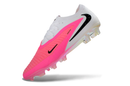 Chuteira Nike Phantom GX Elite FG - Rosa e Branca