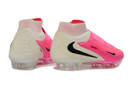 Chuteira Nike Phantom GX Elite FG - Rosa e Branco
