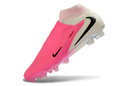 Chuteira Nike Phantom GX Elite FG - Rosa e Branco