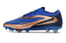 Chuteira Nike Phantom 6 Elite Low FG - Azul e Bronze
