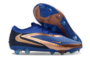 Chuteira Nike Phantom 6 Elite Low FG - Azul e Bronze