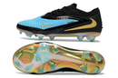 Chuteira Nike Phantom 6 Elite FG - Azul, Preta e Dourada