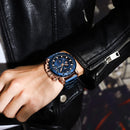 Relógio Masculino CRRJU Sport Chronograph  Top Marca Luxo   À Prova D'água