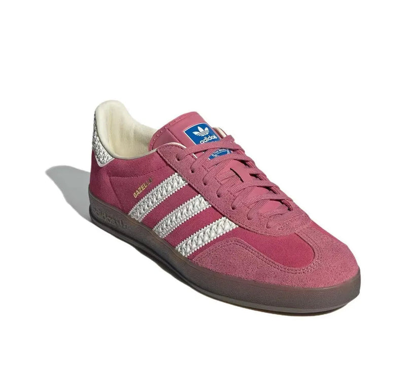 Tênis adidas Gazelle Indoor Rosa Nuvem Branco