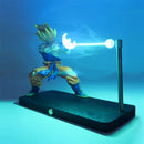 DRAGON BALL Son Goku Kamehameha lâmpada noturna decoração de mesa
