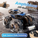 Carro de Controle Remoto  À Prova D'Água Carro de Acrobacias Anfíbio Caminhão Todo-o-Terreno
