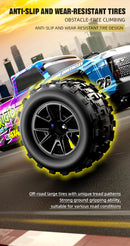 Carro de controle remoto 4x4 Super Brushless  Carro Off-Road de Alta Velocidade