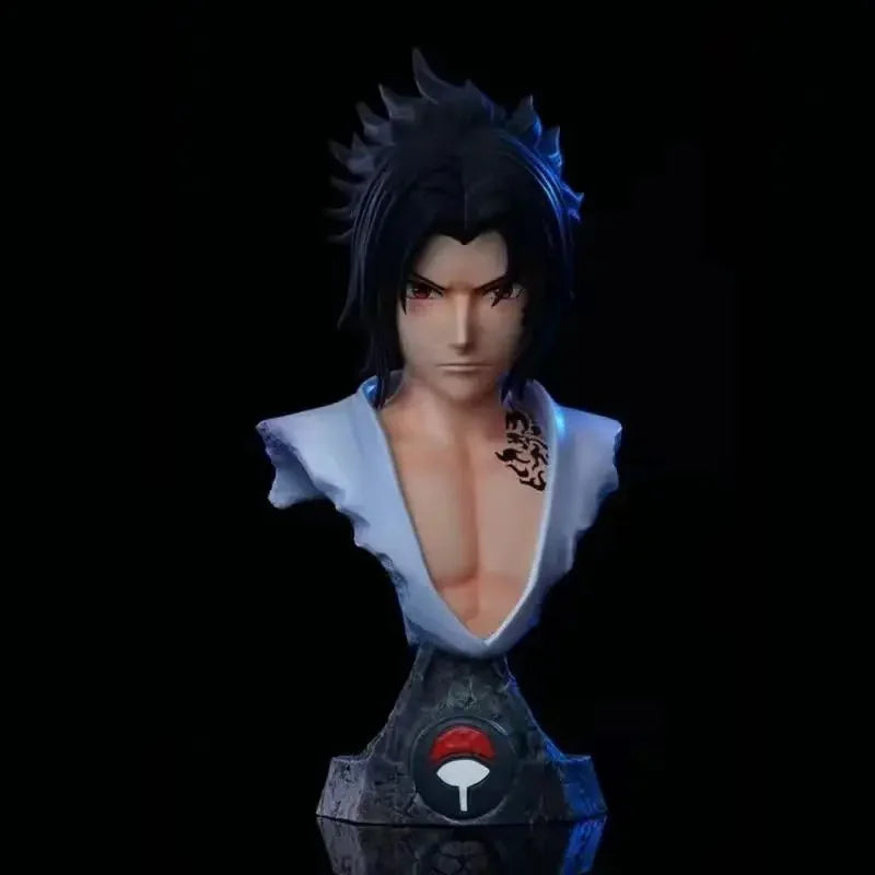 Action Figures Naruto Uchiha Sasuke Namikaze Minato Uchiha Obito Tsunade Estátua Coleção