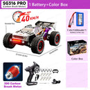 PRO/MAX  Motor 2.4Ghz Carro Remoto 80KM/H Carro de Corrida de Drift de Alta Velocidade Profissional