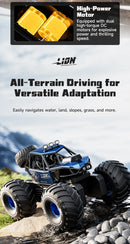 Carro de Controle Remoto  À Prova D'Água Carro de Acrobacias Anfíbio Caminhão Todo-o-Terreno