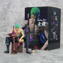 Action Figures Zoro One Piece de 15 cm, 2 cabeças