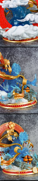 Action Figures 30cm One Piece Thor Enel GK, estátua de mangá