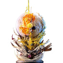 Action figures de 51 cm Demon Slayer Agatsuma Zenitsu, modelo de coleção de bonecas de pvc, decoração de quarto luminosa