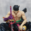 Action Figures Zoro One Piece de 15 cm, 2 cabeças