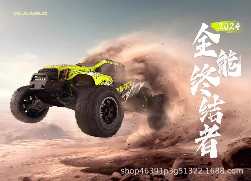 Carro de corrida de controle remoto atualizado 4WD Off-road