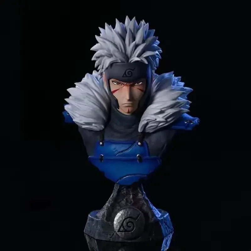 Action Figures Naruto Uchiha Sasuke Namikaze Minato Uchiha Obito Tsunade Estátua Coleção