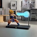 DRAGON BALL Son Goku Kamehameha lâmpada noturna decoração de mesa