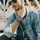 Relógio automático masculino WINNER Steampunk esqueleto, pulseira de aço inoxidável