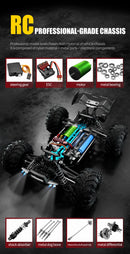 Carro com controle remoto LED Carros de alta velocidade Drift Monster Truck
