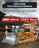 Escavadeira de controle remoto, veículo de esteira, trator de esteira, carro de construção