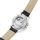 Relógio masculino automático luxuoso, mostrador luminoso com céu estrelado, movimento turbilhão elegante não requer bateria