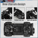 Carro de controle remoto 4WD 2.4G Crawler Simulação Carro de controle remoto na estrada