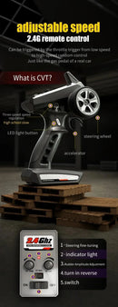 70km/h carro de controle remoto de alta velocidade Carro de controle remoto com tração nas quatro rodas
