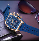 Relógio Masculino LIGE Luxo À Prova D'água Quartzo