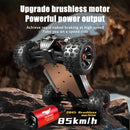 85 km/h ou 50 km/h 4WD RC carro com controle remoto LED carros de alta velocidade drift monstro 4x4 caminhão