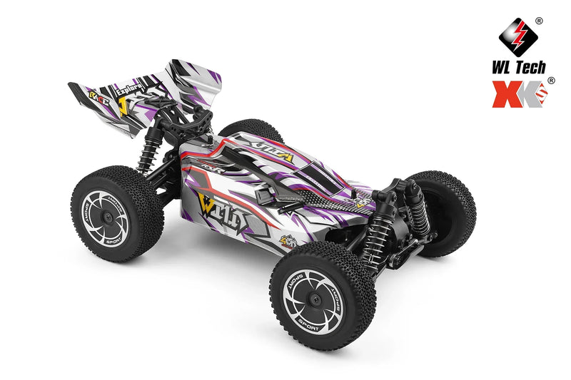Carro de Corrida 60Km Controle Remoto Alta Velocidade Off-Road Drift Absorção de Choque
